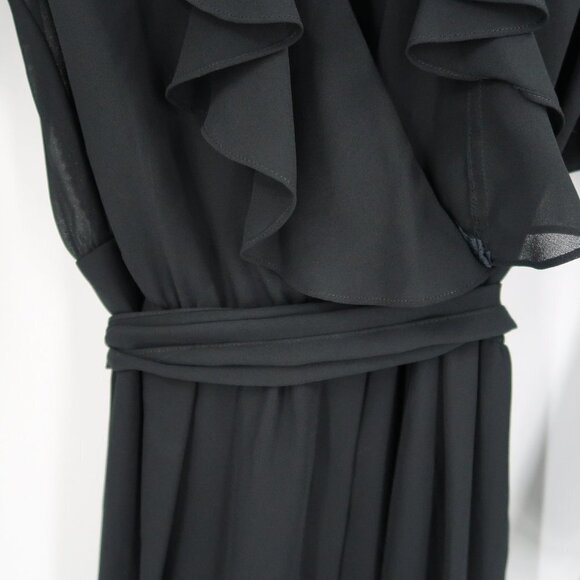 Vintage Michael Maiello for Pat Richards Black Jumpsuit Size 10 1970's - Picture 7 of 16